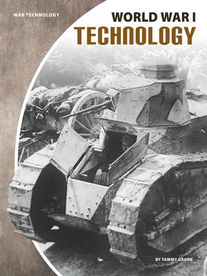 cover image of World War I Technology
